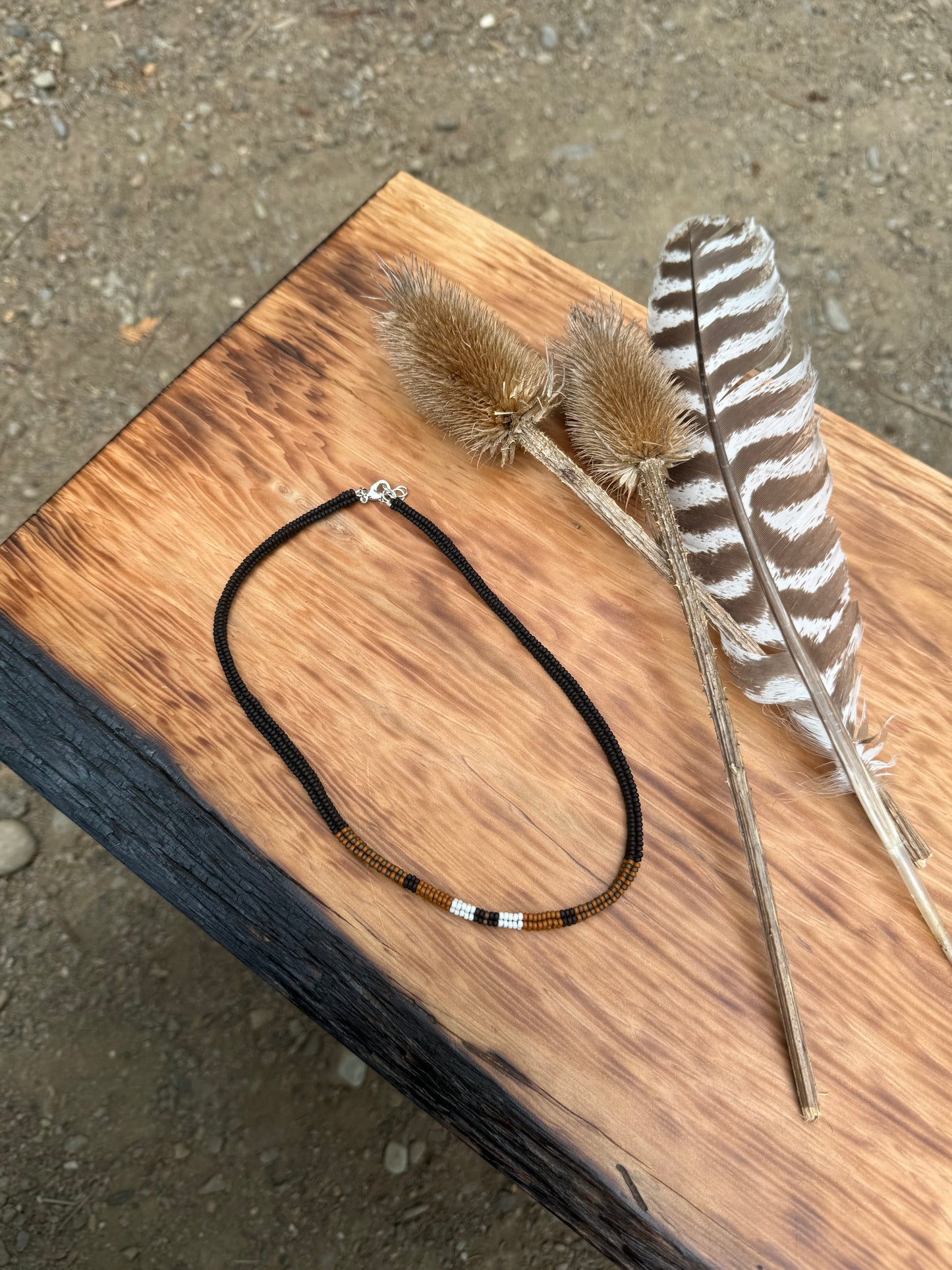 Adjustable herringbone necklace