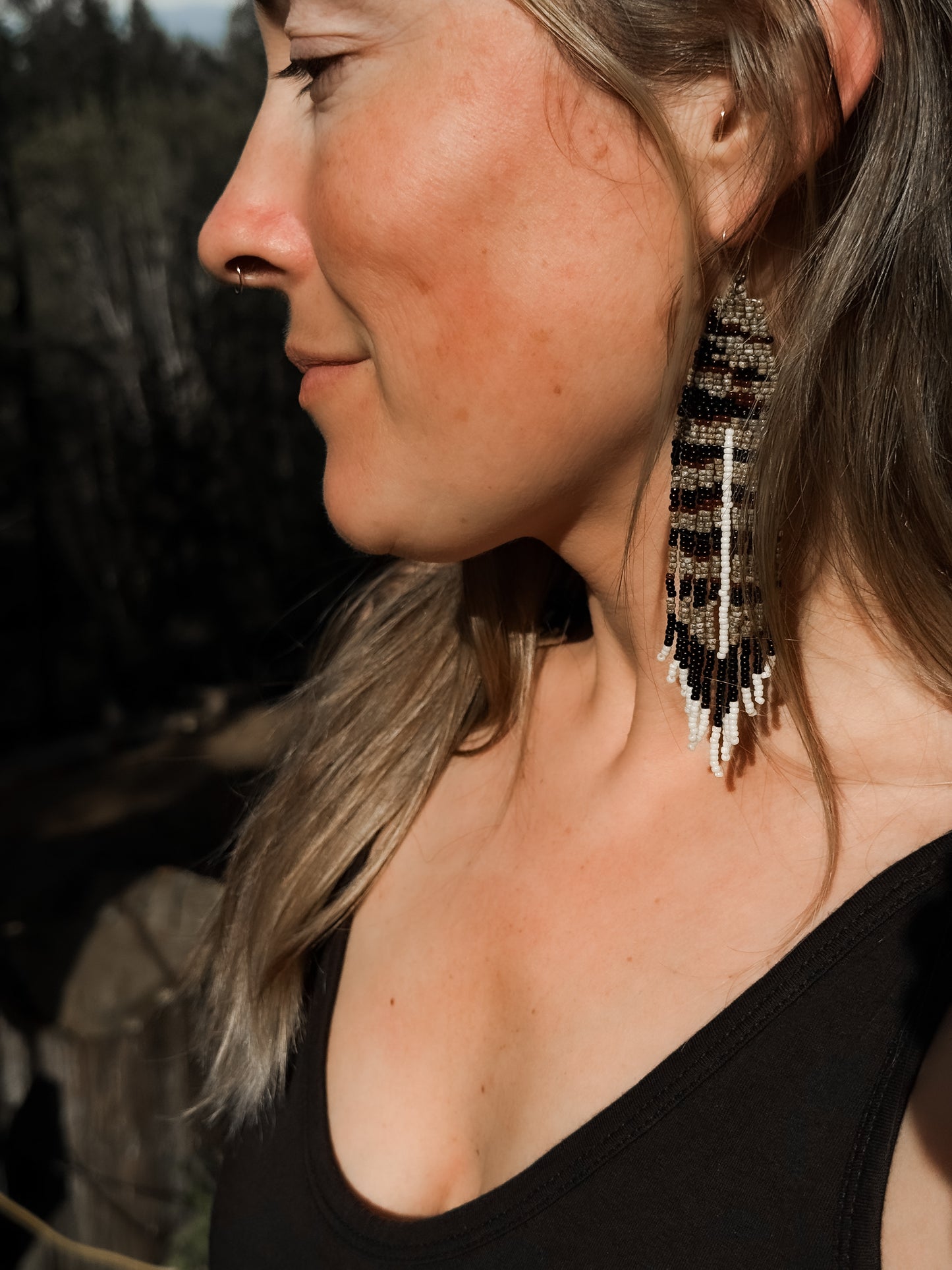 Wildwood Feather Earrings