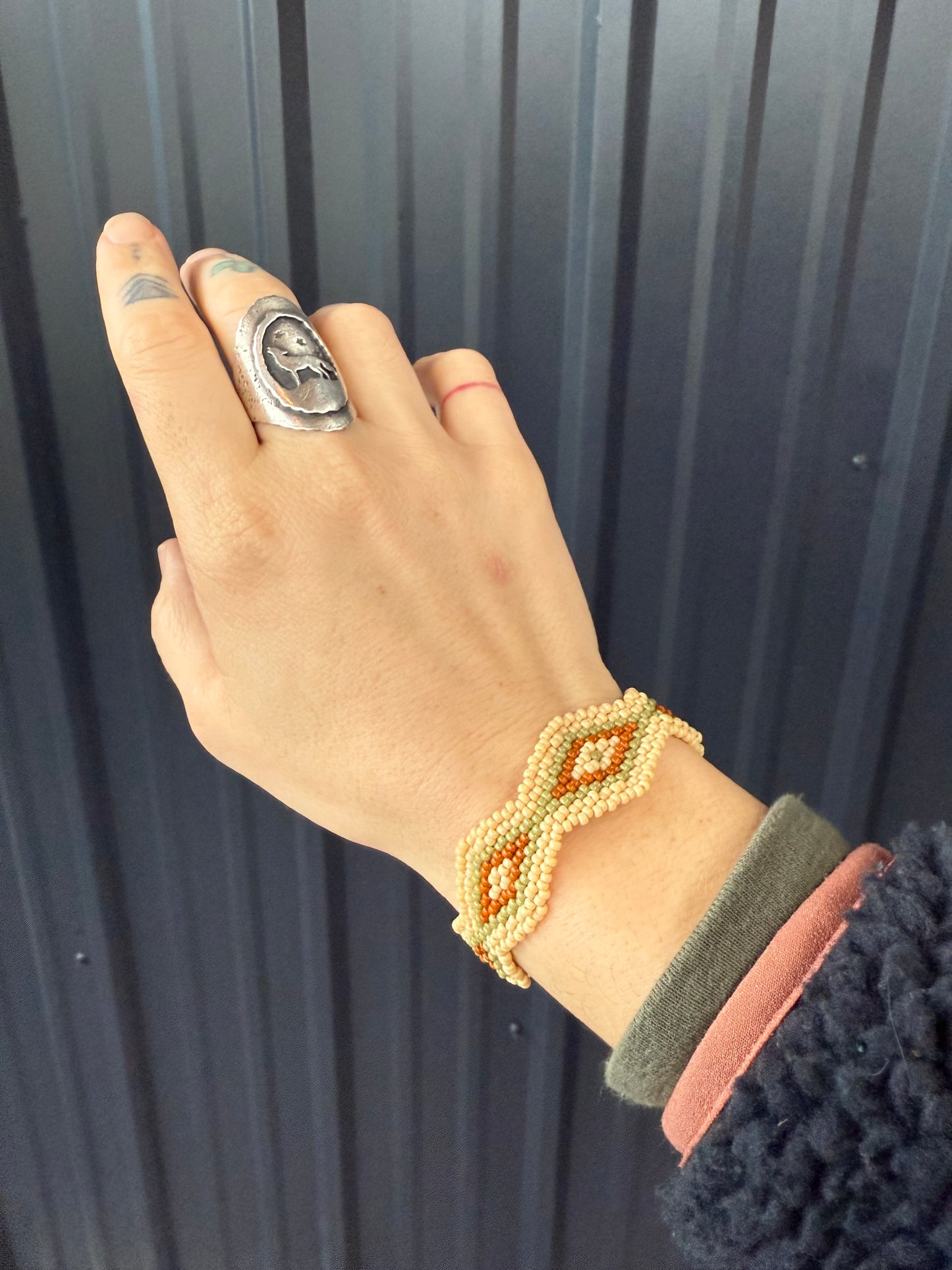 Diamond back bracelet