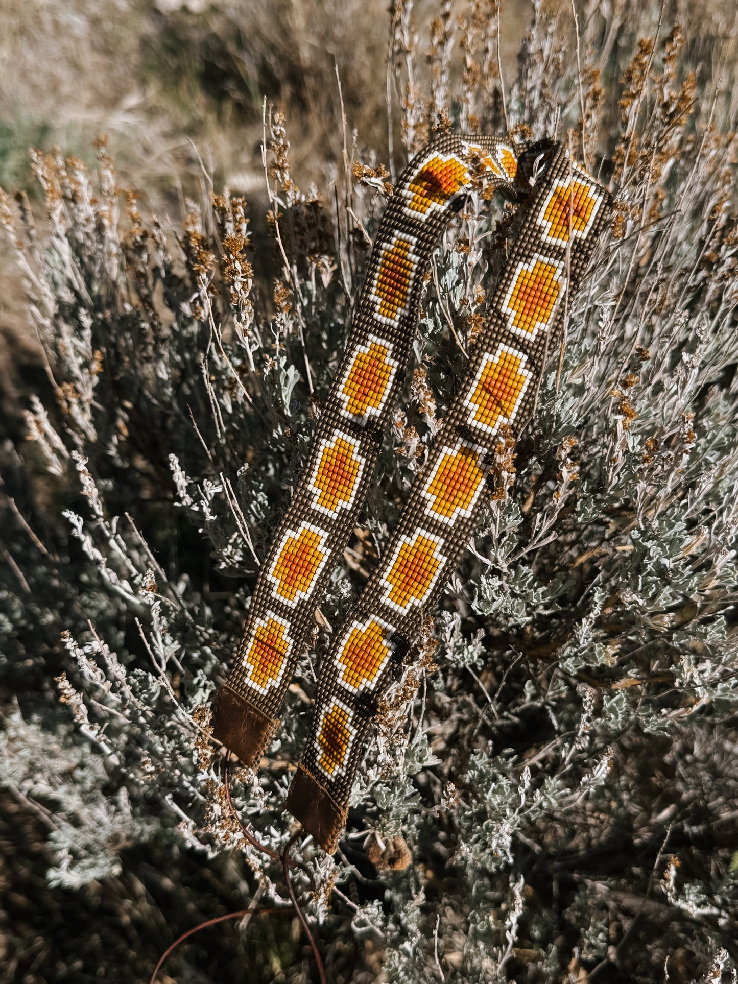 Western cross hat band