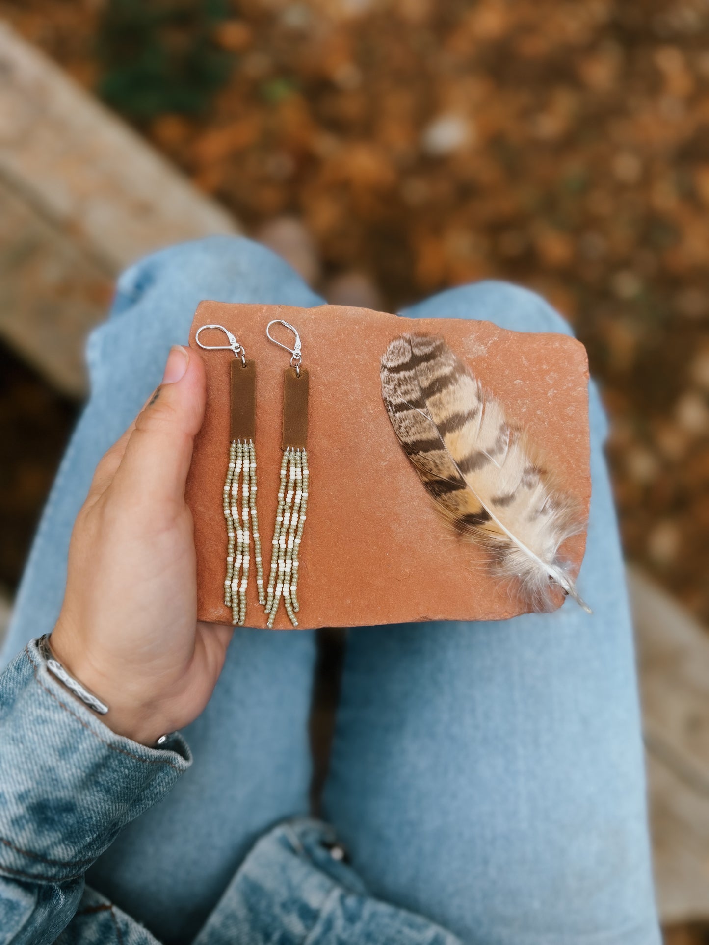 Leather and fringe 7