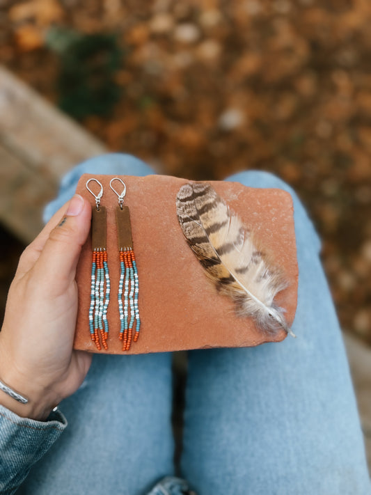 Leather and fringe 5