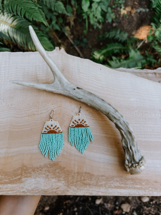 Summer sun earrings