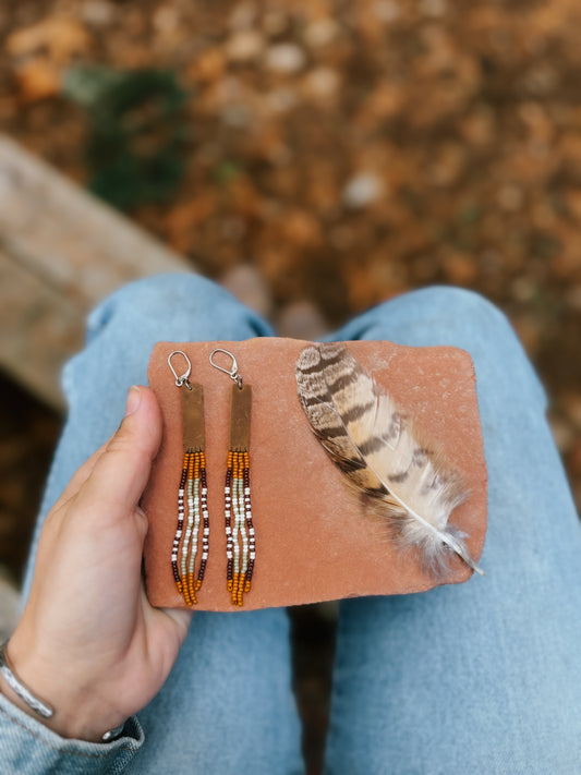 Leather and fringe 6