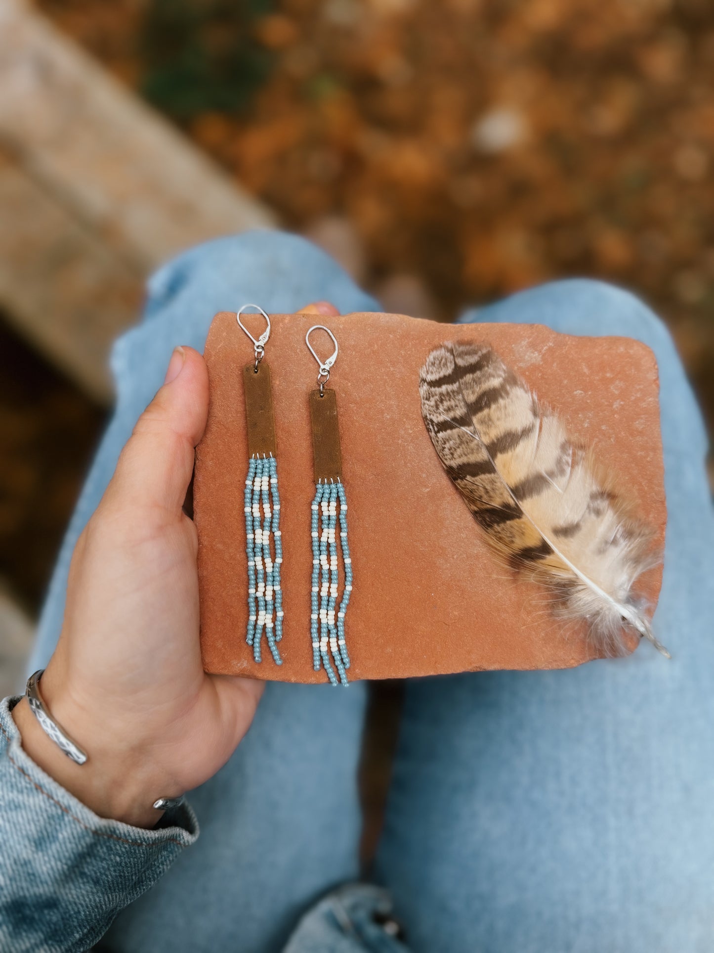 Leather and fringe 3